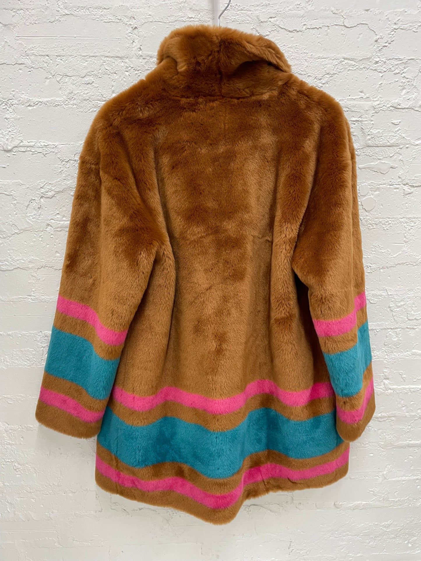 Cooper Trelise Cooper faux fur coat sz 10