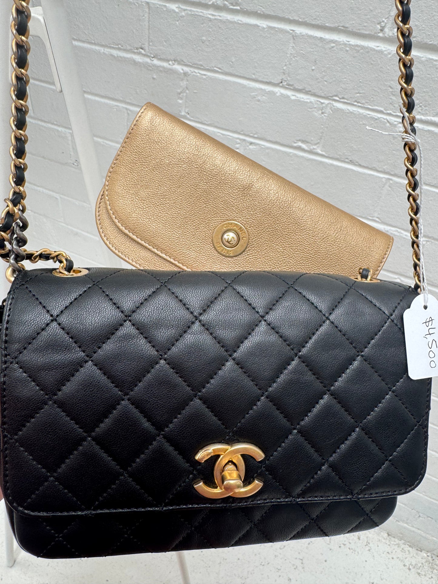 Chanel Paris-Cosmopolite Private Affair Camelia Flap Bag