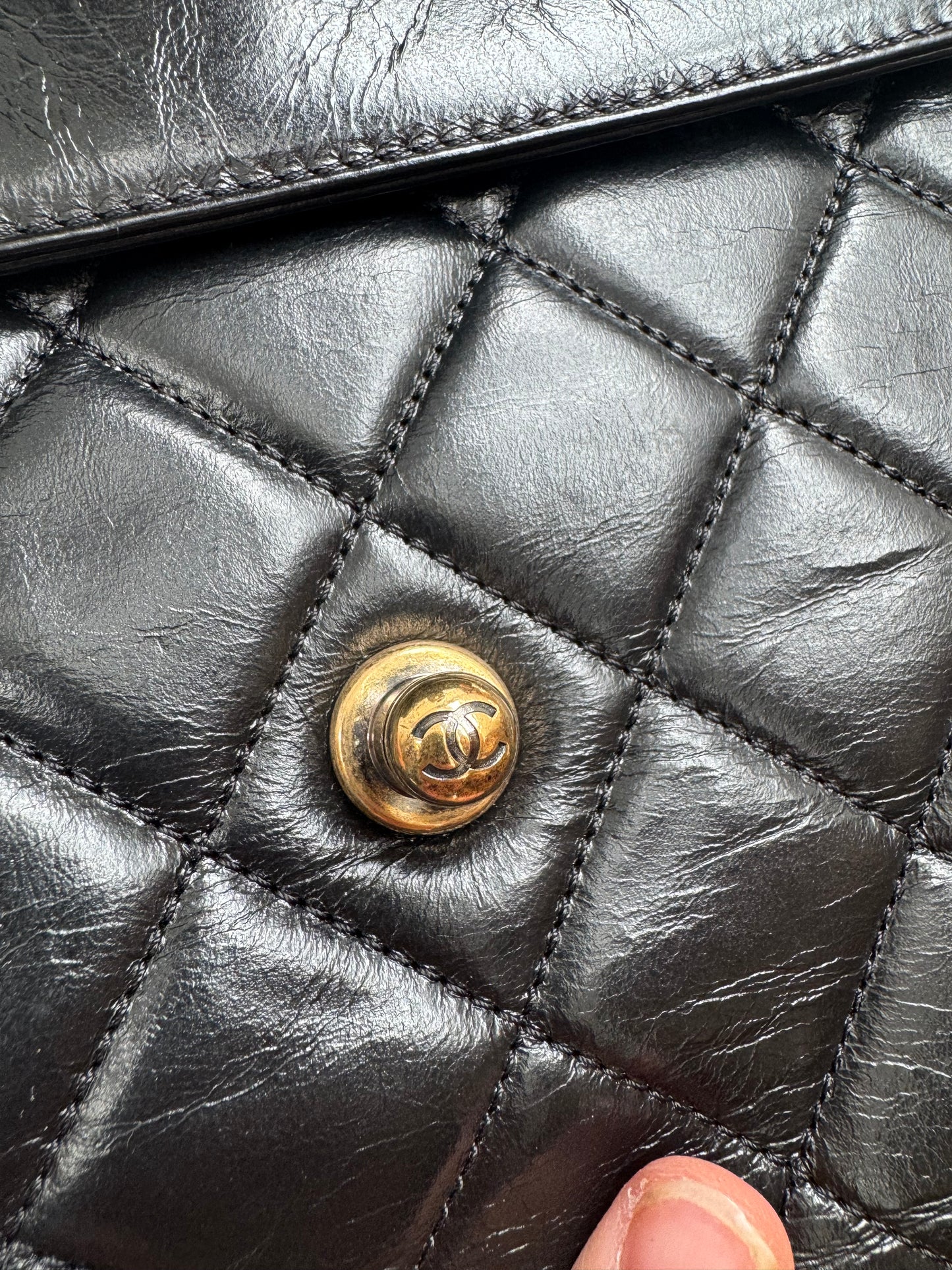 Chanel Paris-Cosmopolite Private Affair Camelia Flap Bag