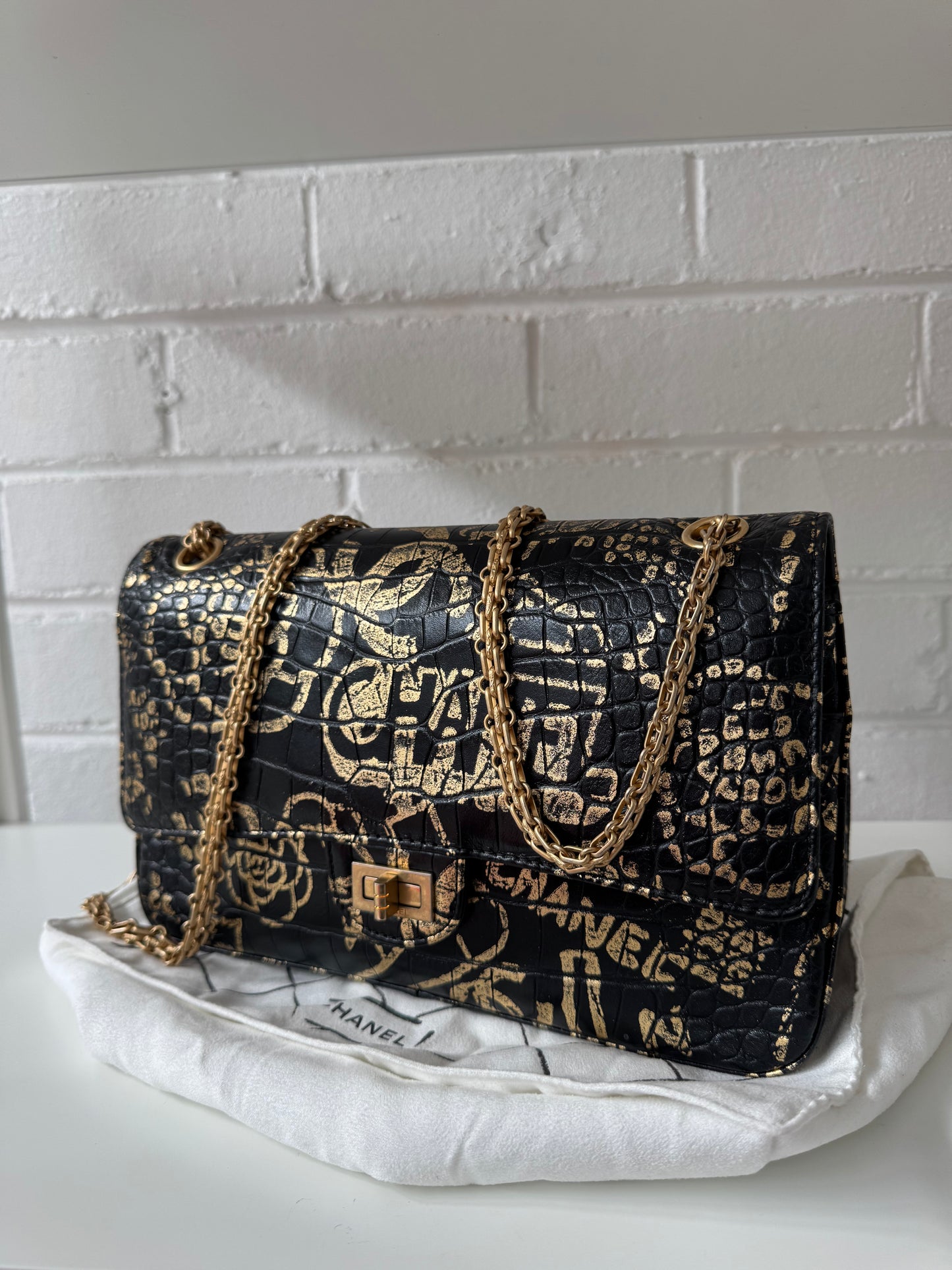 Chanel limited edition Grafitti bag