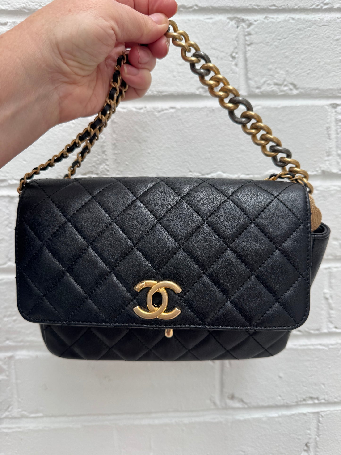 Chanel Paris-Cosmopolite Private Affair Camelia Flap Bag