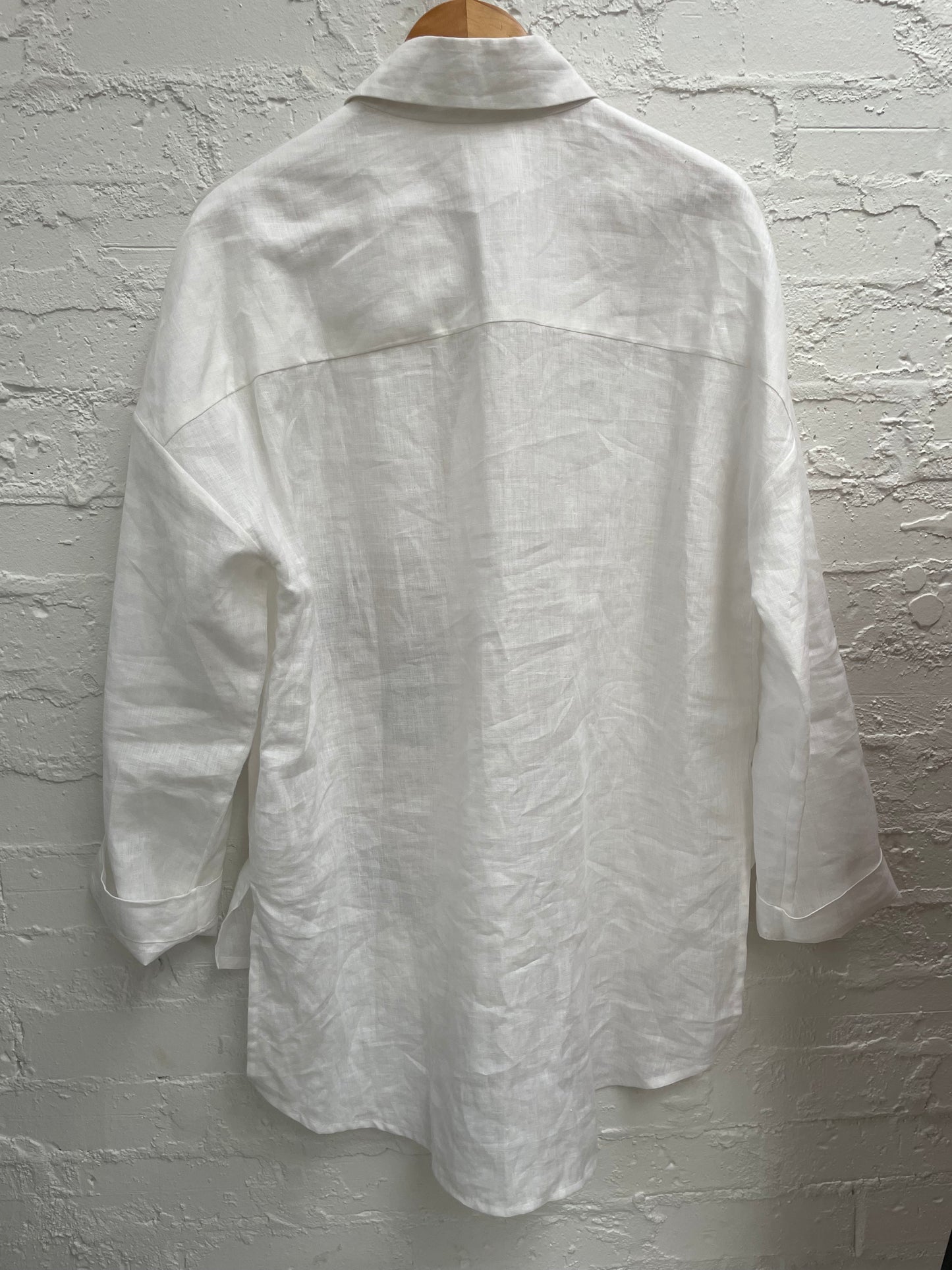 Albus Lumen linen shirt sz 12 new with tags