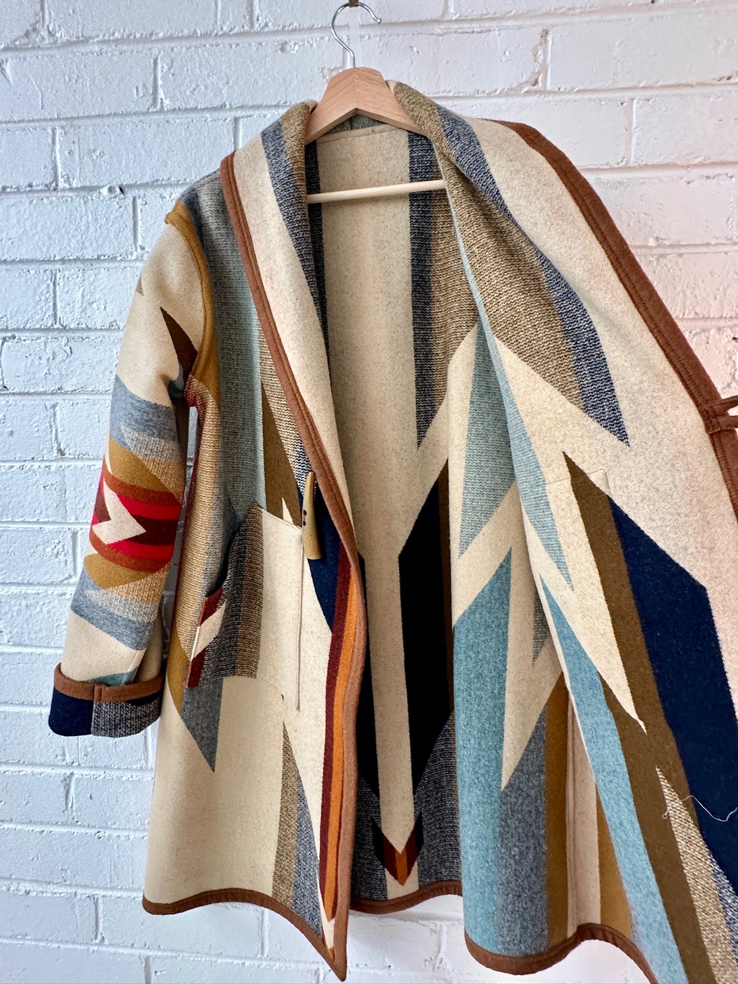 LZ Designs wool mid length jacket BNWT size S