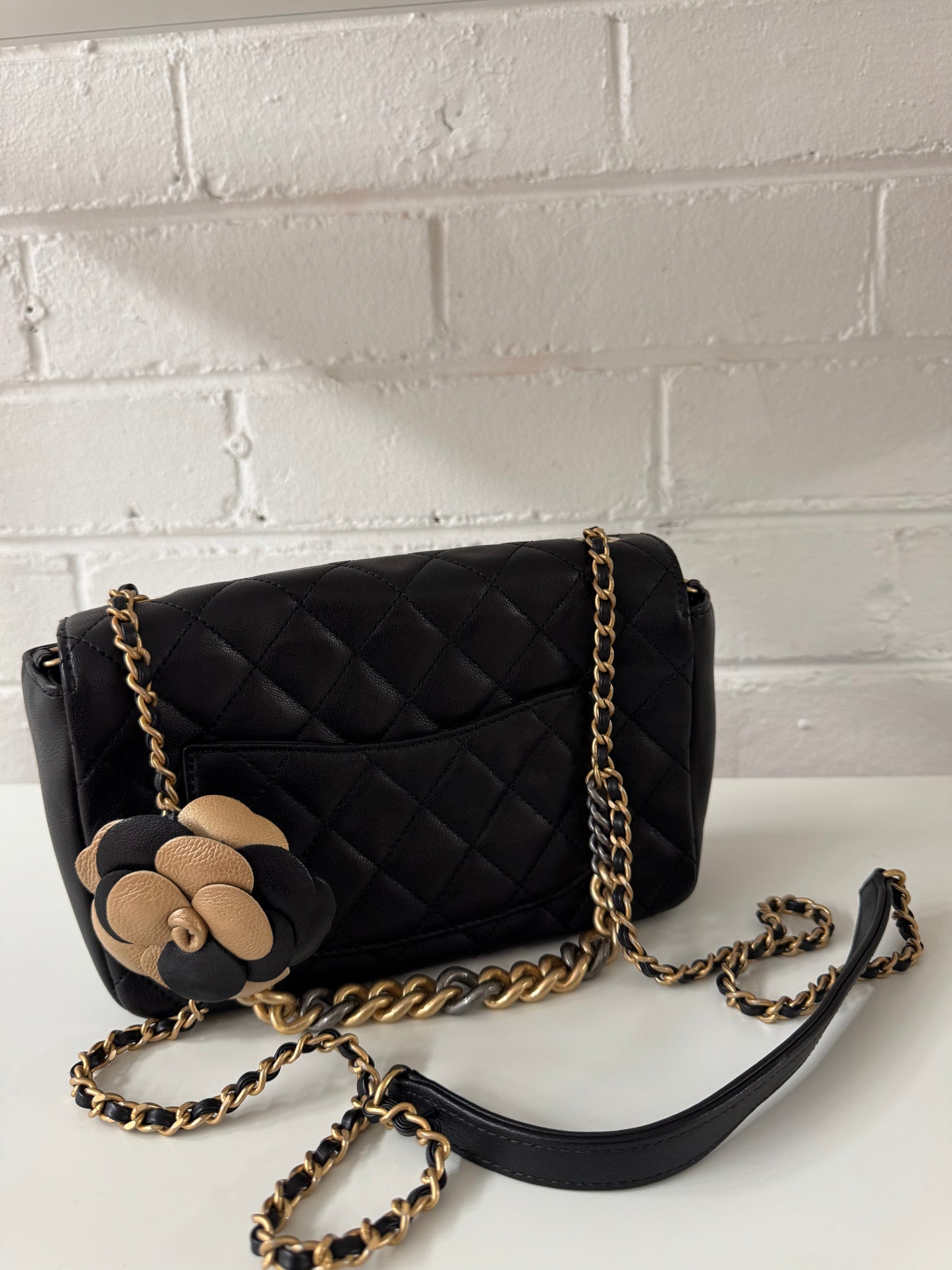 Chanel Paris-Cosmopolite Private Affair Camelia Flap Bag