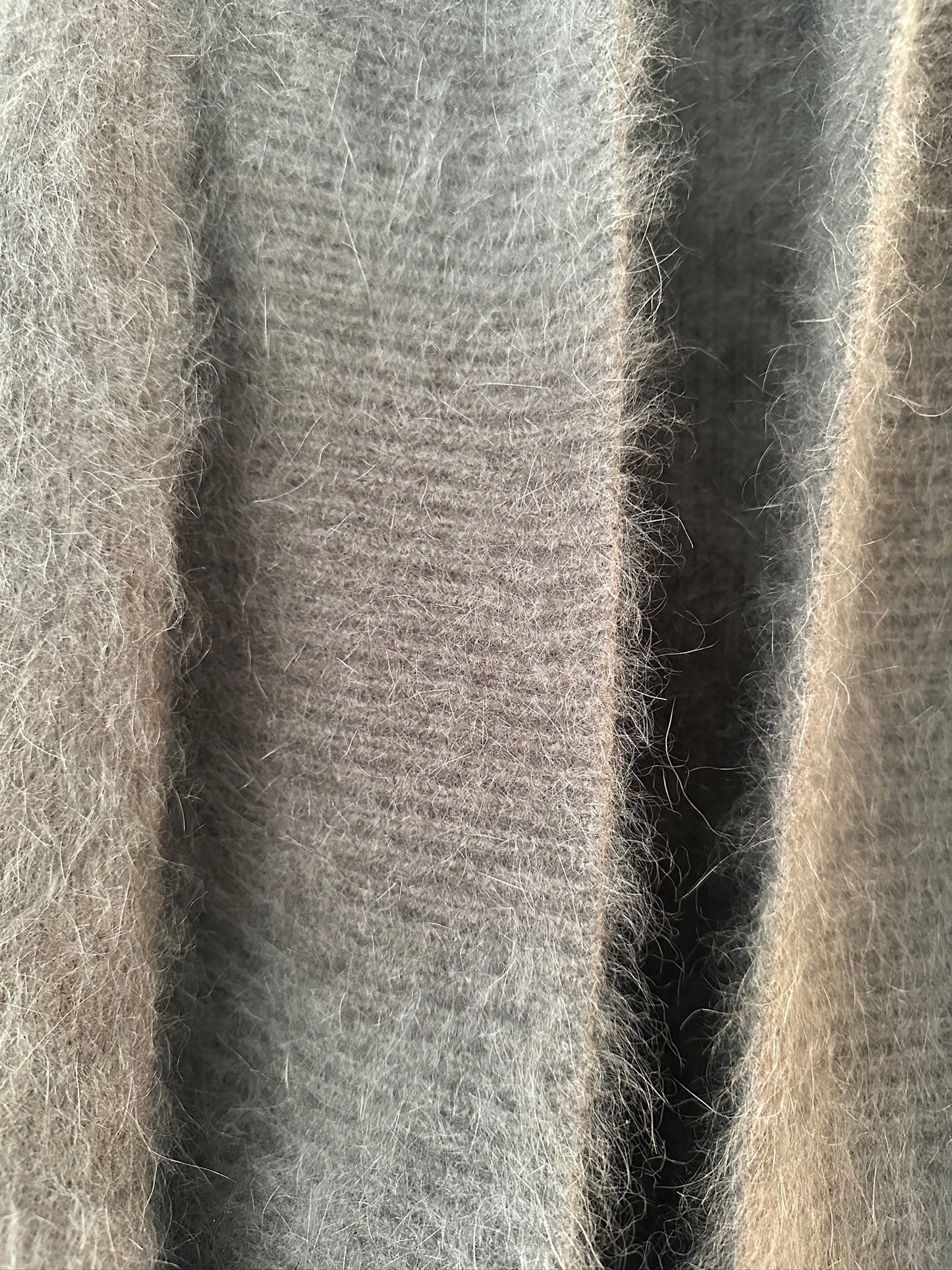FWRD angora blend olive long cardigan one size