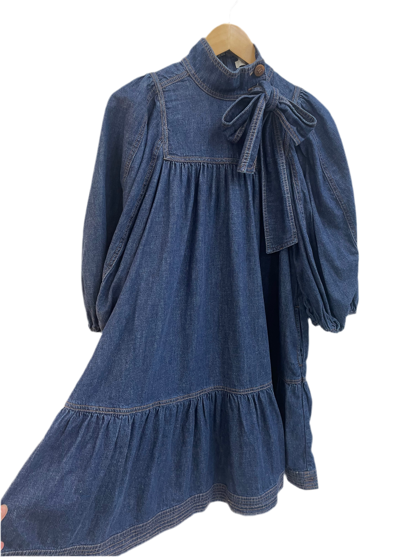【Zimmermann】Denim Smock minidress Zimmermann Denim Smock minidress Zimmermann