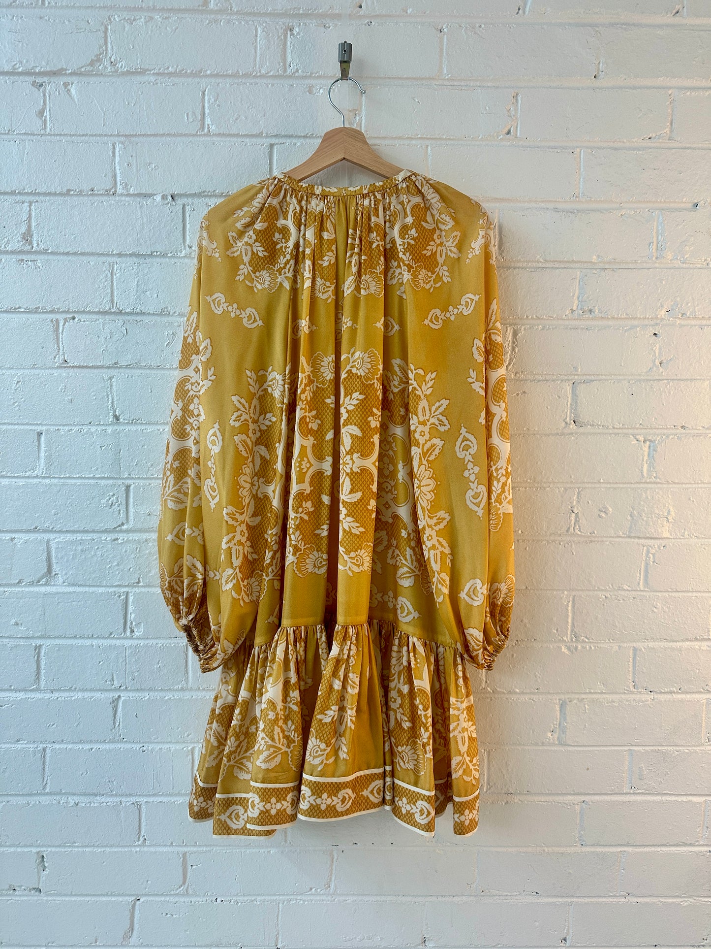 Zimmermann Raie Printed Silk Minidress size 0