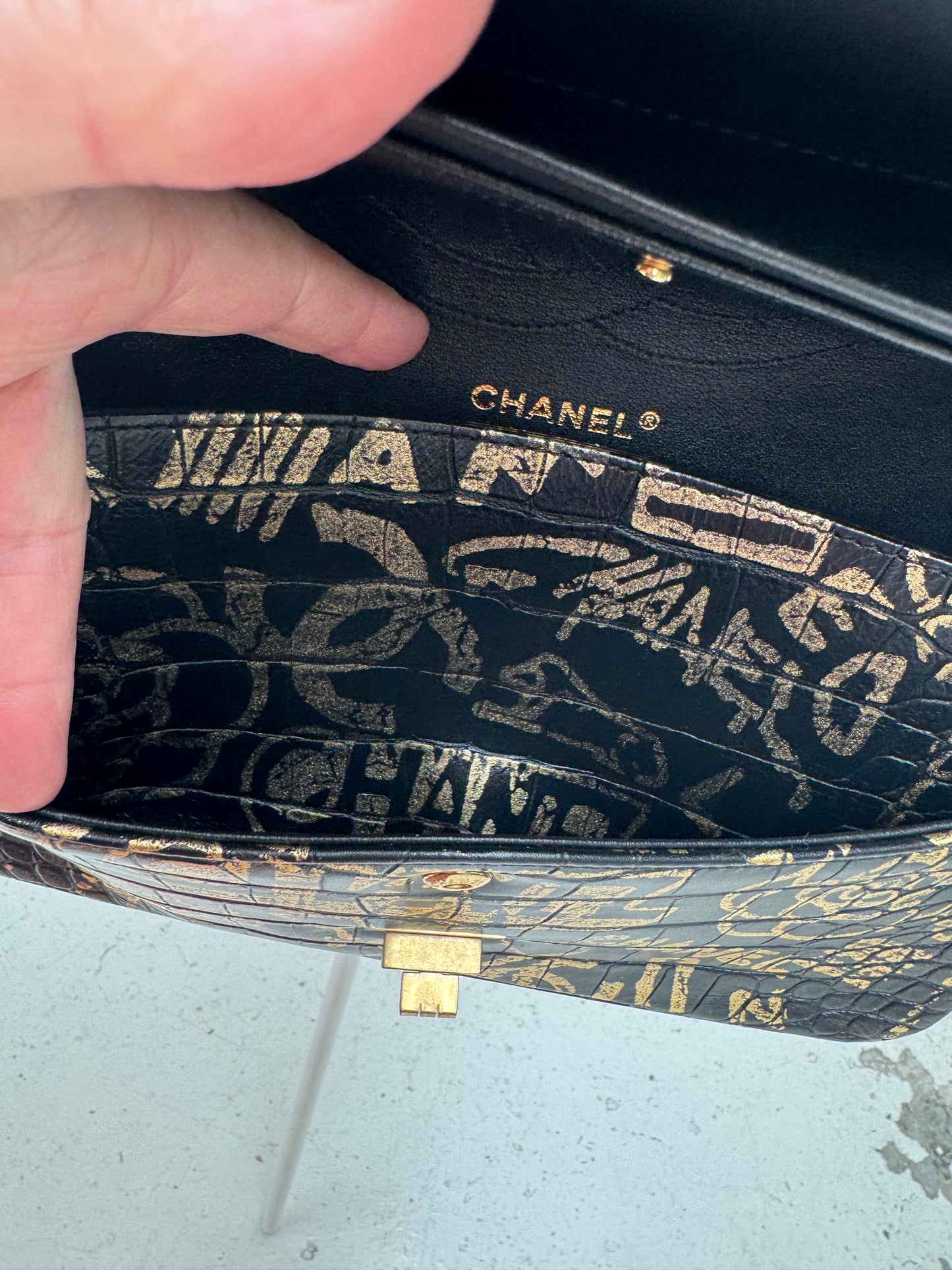 Chanel limited edition Grafitti bag