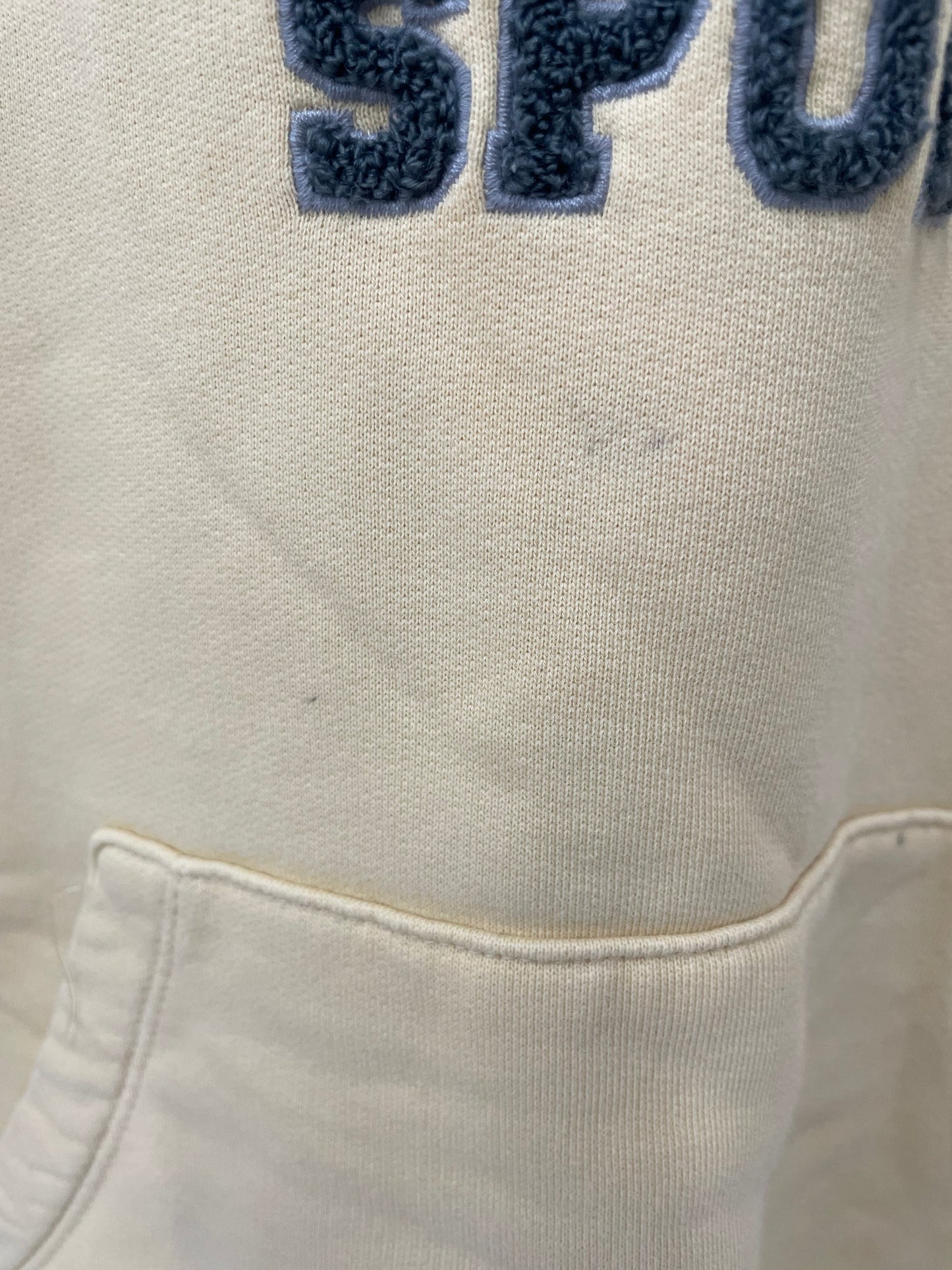 Anine Bing oversized cotton slouchy Hoodie in butter lemon colour size medium