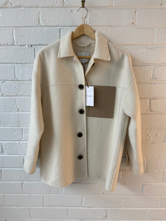 Witchery Double Faced Jacket in chalk BNWT size 8