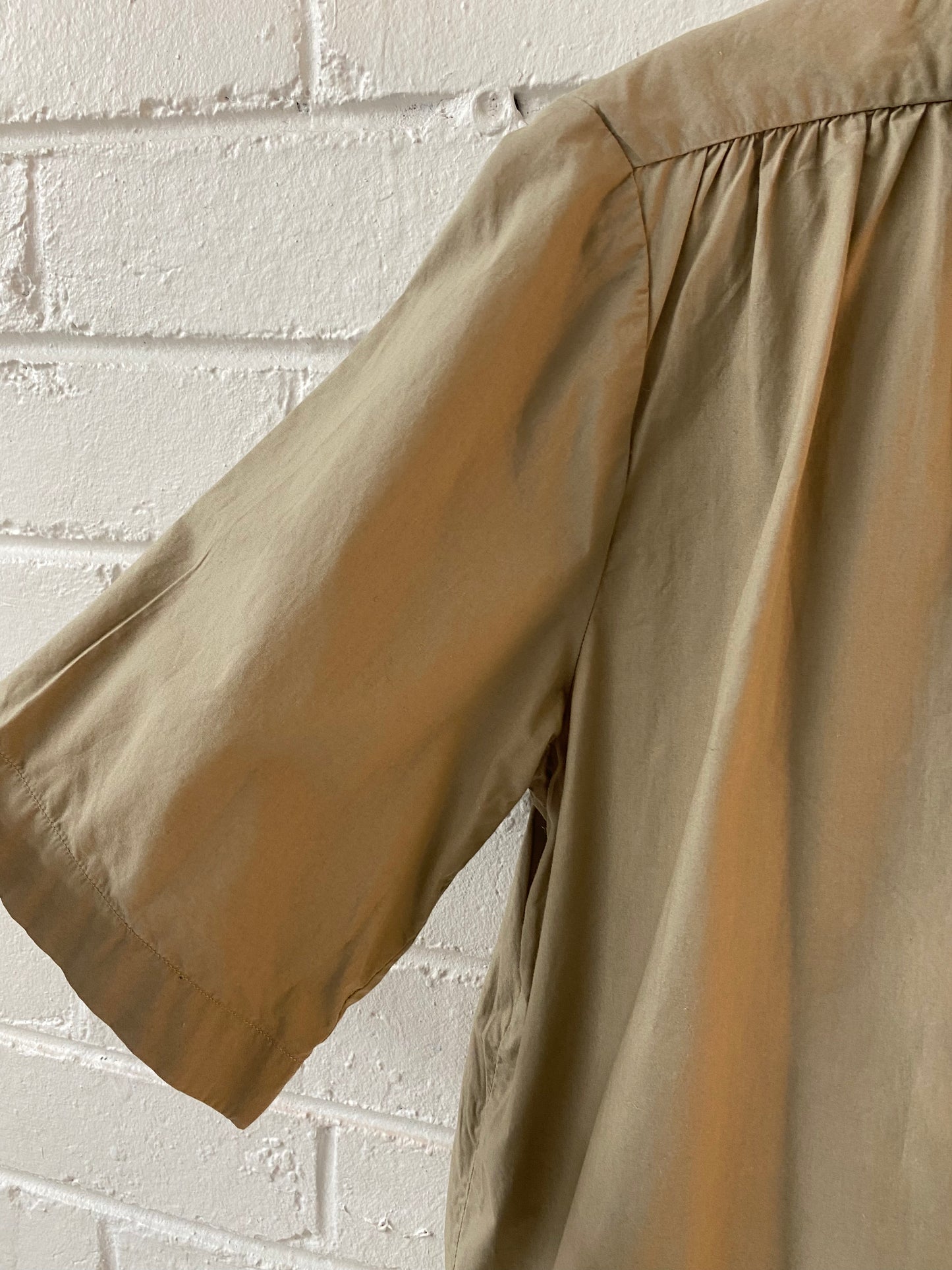 Aiayu organic cotton shirt size L