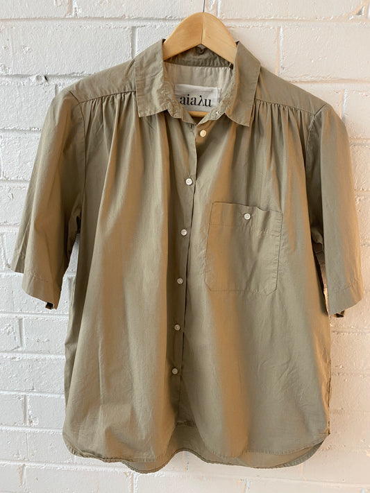 Aiayu organic cotton shirt size L