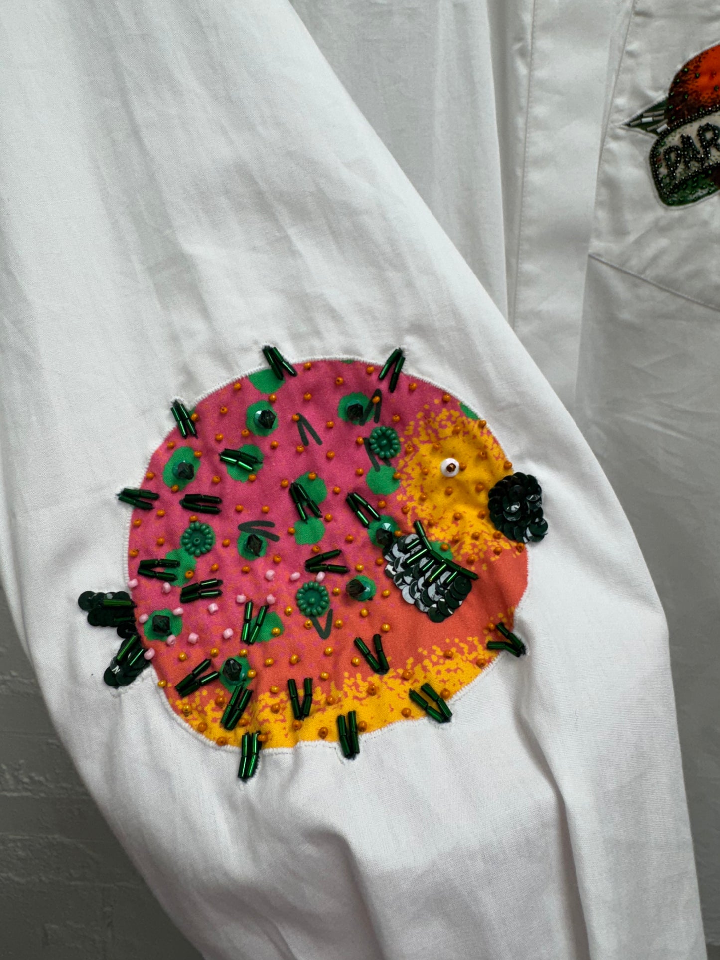 Alemais Clam Embroidered Shirt BNWT size 10