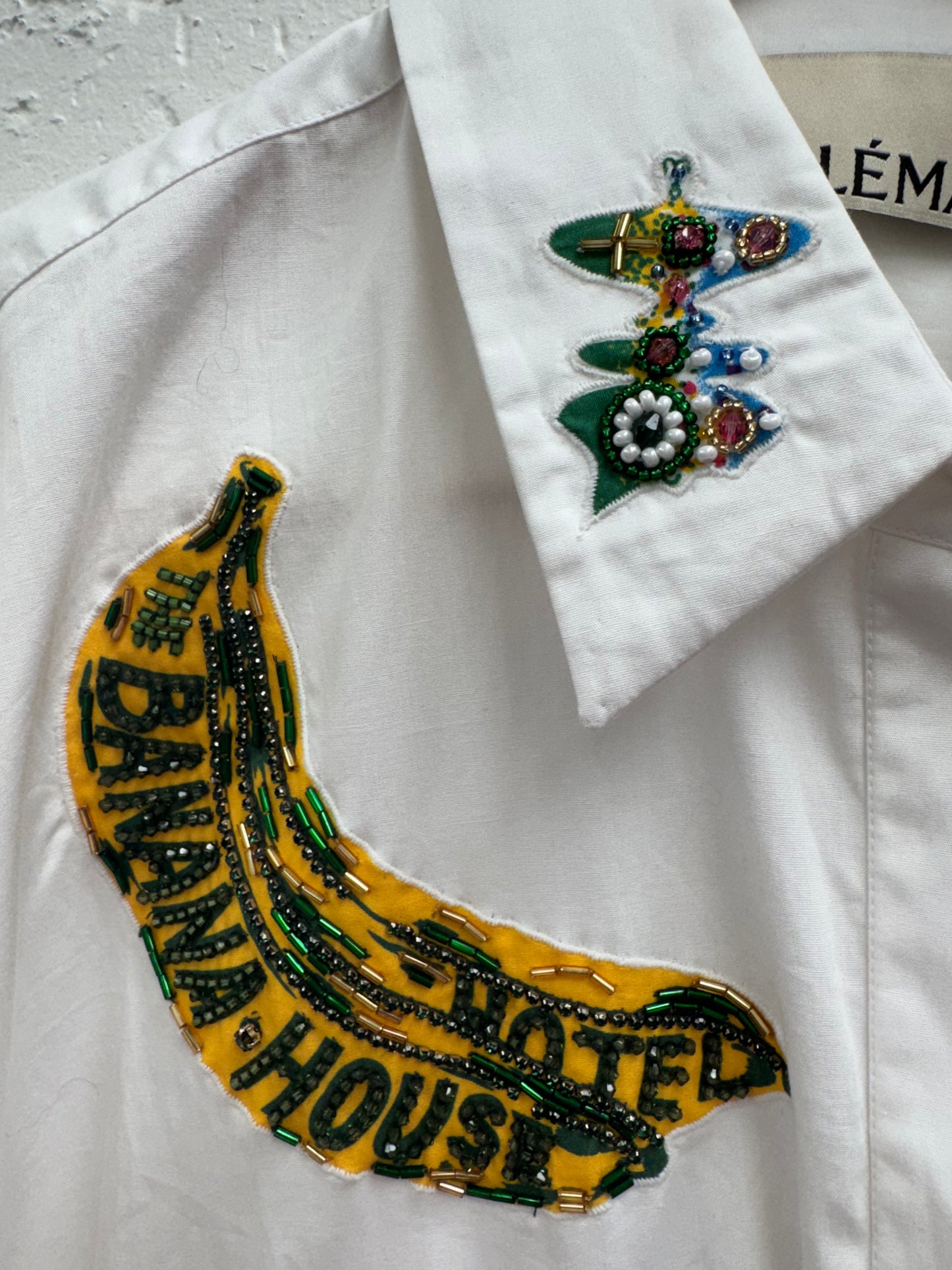 Alemais Clam Embroidered Shirt BNWT size 10