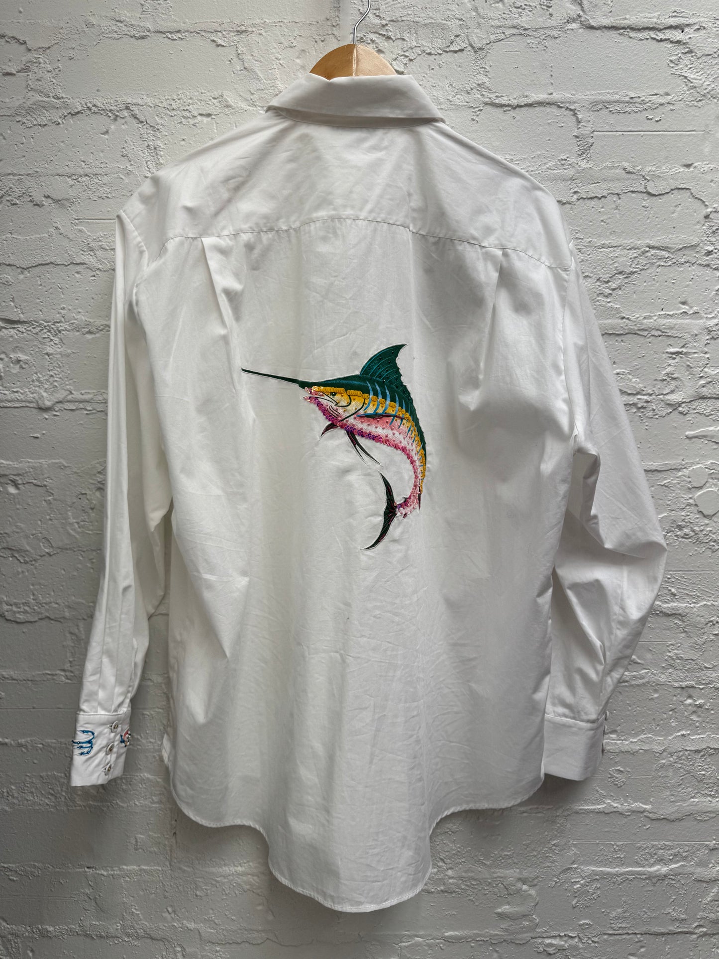 Alemais Clam Embroidered Shirt BNWT size 10