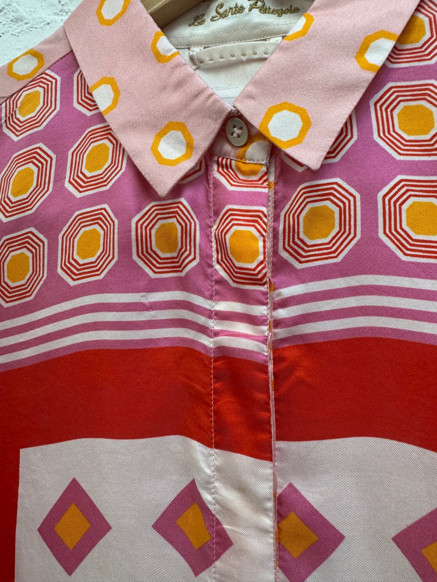 Le Sarte Pettegole silk shirt  size 44 best for a size 10-12