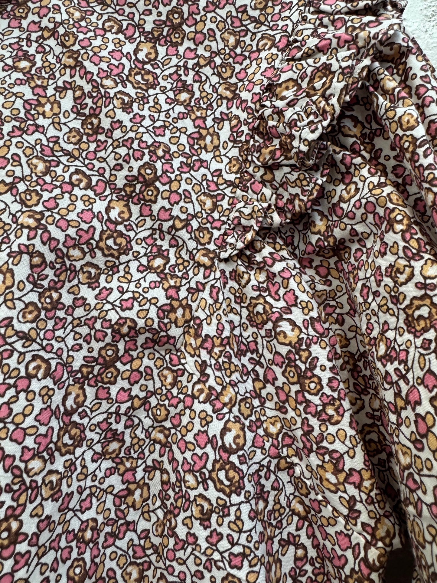 Y.A.S 100% organic cotton floral blouse BNWT size 8