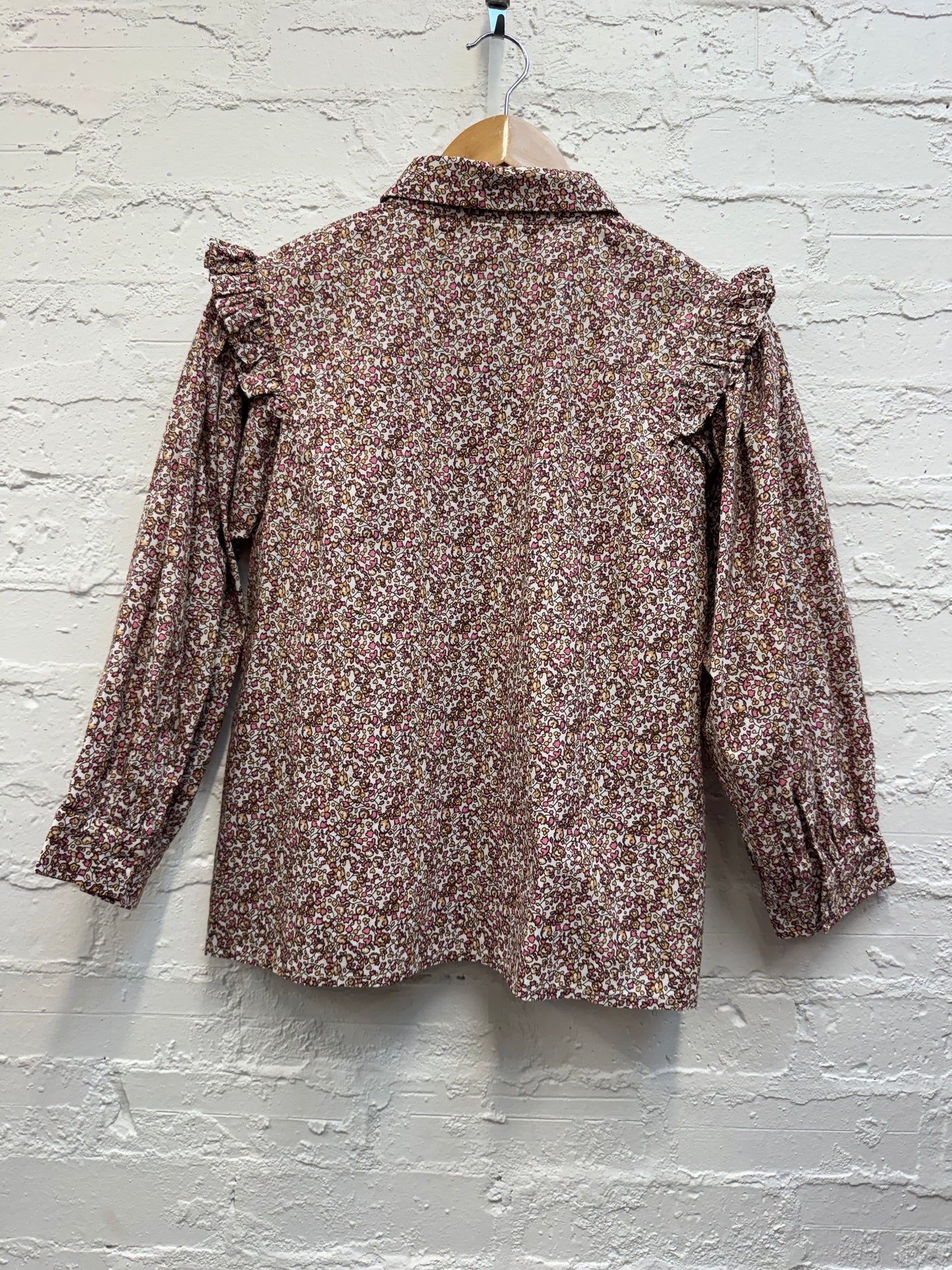 Y.A.S 100% organic cotton floral blouse BNWT size 8