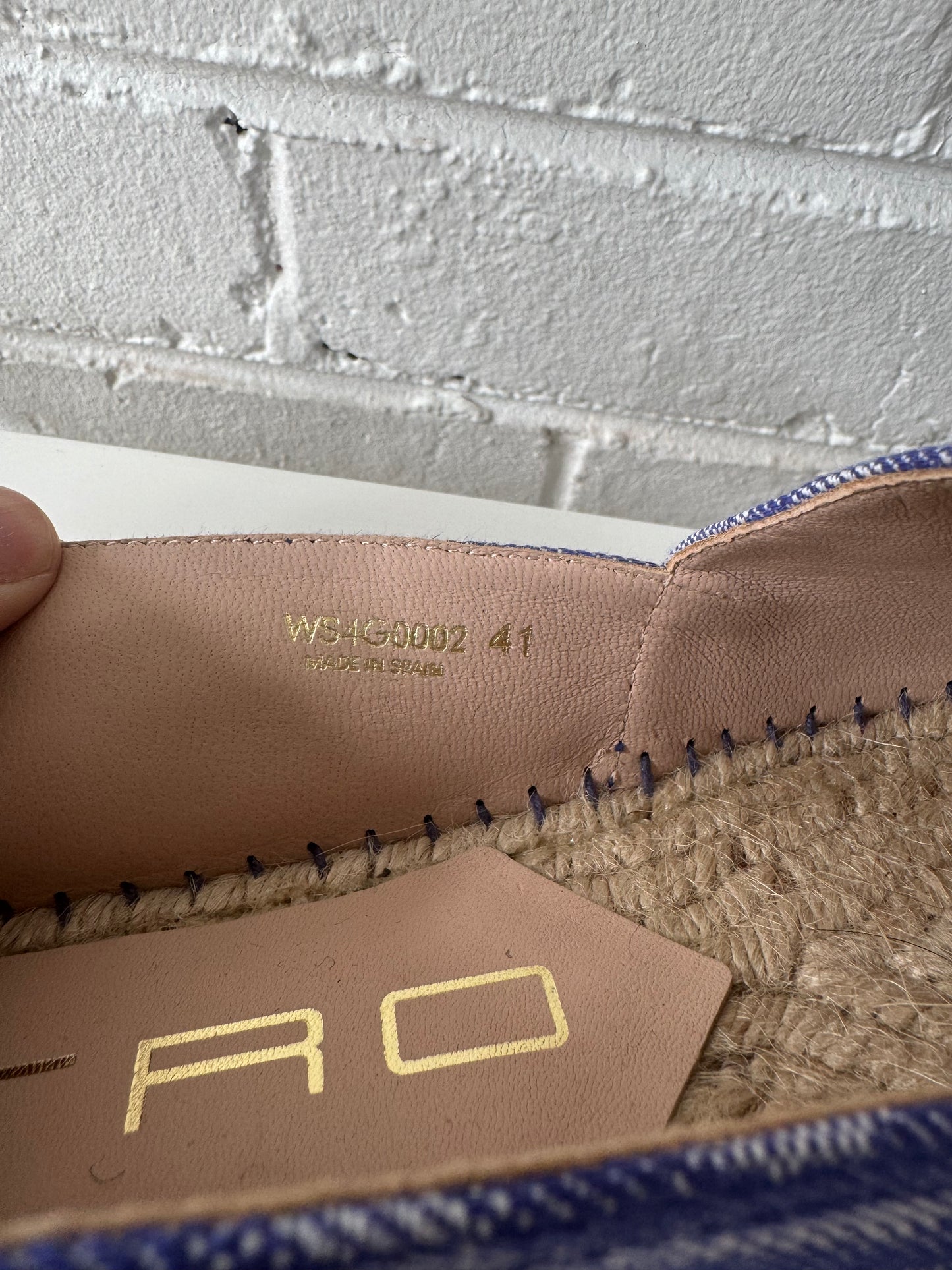 Etro Espadrille size 41
